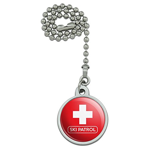 GRAPHICS & MORE Ski Patrol with Cross Ceiling Fan and Light Pull Chain