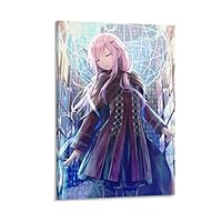 Amazon.co.jp: 絵画 ギルティクラウン 楪いのり ポスター アート