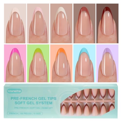 Vansiho French Gel Nail Tips