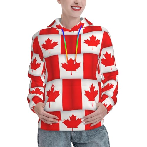 Sweat à capuche canadien EdWal femme idéal pour vos sorties décontractées et cocooning