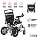 Rubicon DX14 - Longest Range 30 Miles, Airline Approved Electric Wheelchair, Dual 12AH Lithium Batteries, 2x300W Motors, Leather Cushion, Foldable, Lightweight & Powerful (Model20)
