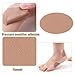 40pcs Moleskin Patches, Premium Flannel and Pressure Sensitive Adhesive Mole Skin Pads for Feet Health Prevention Bandages Supplies Lower Friction Suitable for High Heels Shoes Flat Shoes Sneakers