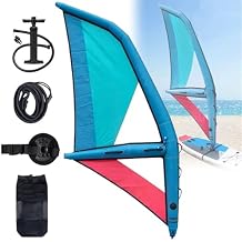 4.2m2 Inflatable Surfing Wing, Professional Inflatable Wind Wing, Handheld Windsurfing Wing Foil Sail, Outdoor Water Sports Equipment
