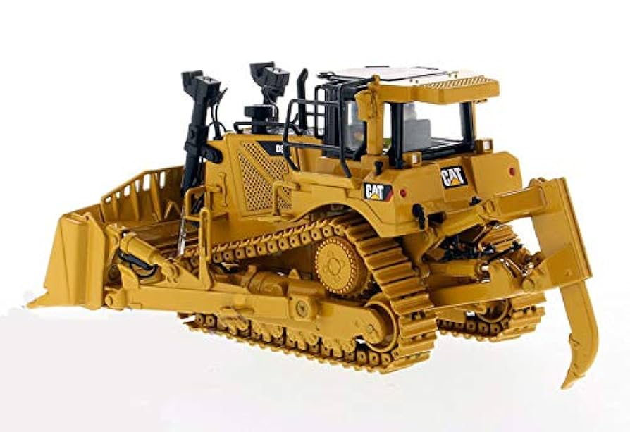 ミニカー CAT D8T TRACK-TYPE TRACTOR 1:50 1:50 Cat® D8T Track Type Tractor with 8U Blade — Diecast