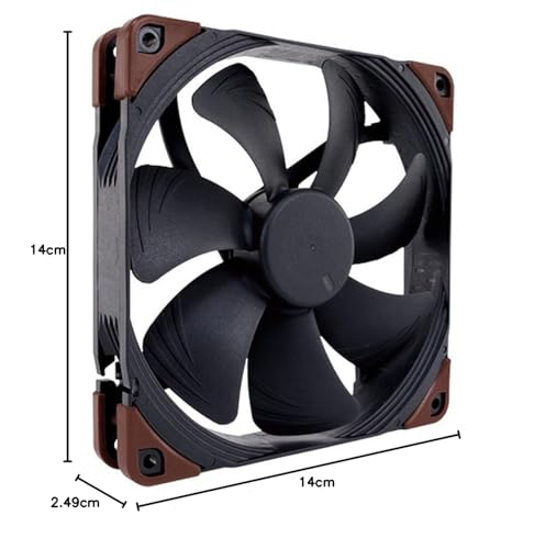 Image of NOCTUA NF-A14 Industrial PPC 140x140x25mm 4-pin PWM 3000RPM Case Fan /Case Cooler