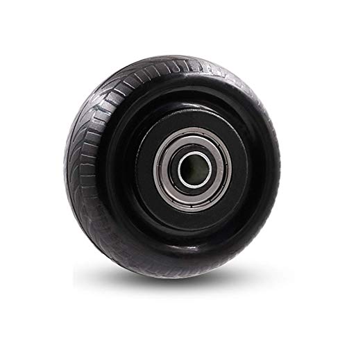 Roulettes pivotantes robustes à 360° en polypropylène de 75 mm
