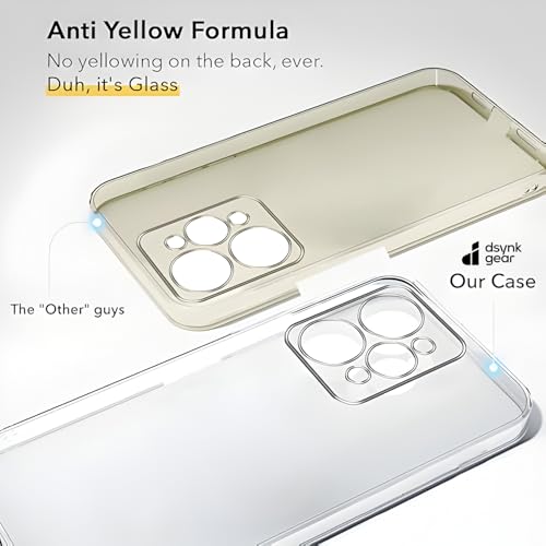 Image of Lifetime Anti-Yellow Clear Back Cover Case for Realme 15 (Sleek Crystal Hard Back | Shockproof Protection with Camera Protection)