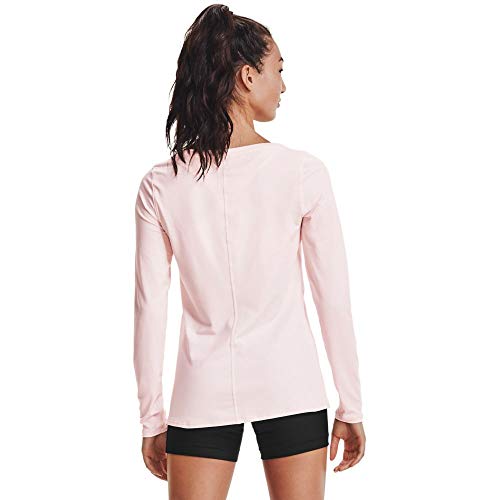 Image of Under Armour Women's Polyester Solid HG Armour Long Sleeve | 1328966-001