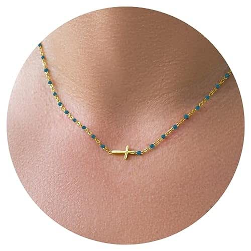 Cross Necklace for Women Cross Necklace for Girls Gold Cross Necklace Dainty Cross