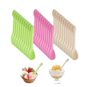 WACH AUF 300 Stück Mini Dessertlöffel Set