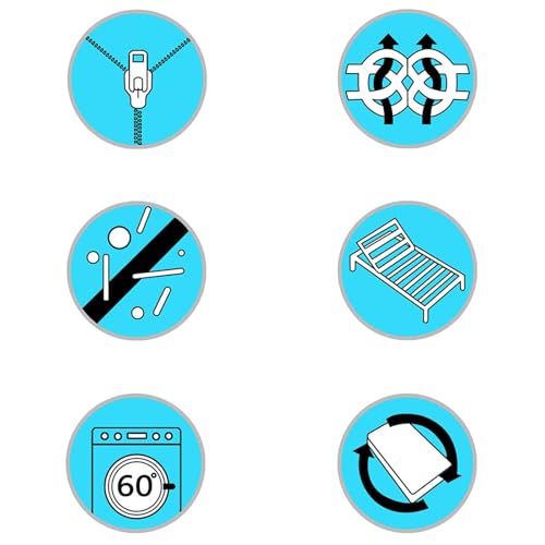 Tagesbett mit Matratze, Wachsbraun und Weiß, 90x200 cm, aus massivem Kiefernholz, modernes Einzelbett für Gästezimmer und kleine Apartments – Bild 6