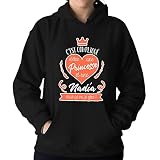 Closset Nadia | Sweat à Capuche Femme C'est compliqué d'être Une Princesse et Une prénom, mais ça va Je gère | Hoodie Collection Humour nom Fun et drôle L