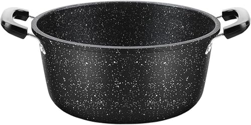 両手鍋 煮物 シチューポット おおらか鍋 カレー シチューポットIH対応オール熱源対応 シチューポート 半寸胴鍋 ガラス鍋蓋付 フッ素加工 割れない土鍋 26cm 28cm 32cm 5層マーブルコート こびり付きにくく手入れ簡単 煮物 カレー シチュー