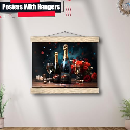 Storeusa99 A Drawing Of A Bottle Of Sparkling Wine With Black Splashes On Top thumb #2