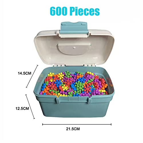 Loveyikoai 600 Pieces Building Blocks Toys For Kids Building Interlocking Gear Connect Stacking Block Toys Puzzles Toy For Children Boys Girls Age 3+,Stem Toys For Preschool Kids Toddler Boys Girls #TOP5