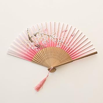 Qiwang Fan Folding Fan Chinese Style Dance Fan Female Summer Folding Fan Costume Childrens Small Retro Cloth Classical Antique Folding Fan 3