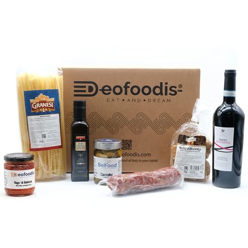 DEOFOODIS – Cesto a Tavola, un Cesto Prodotti Tipici Ricco di Sapori...