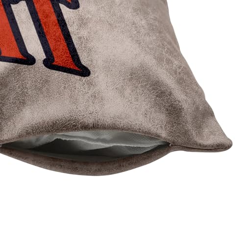 Coussin Future Knight Heroes camel 40x40 cm housse et garnissage