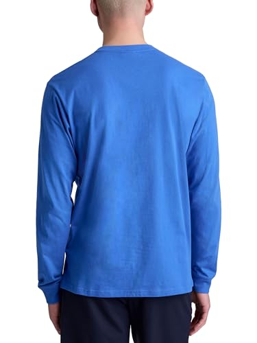 Image of Champion Men's Classic Long Sleeve T-Shirt, Standard Fit, Script & C Logo, Available in Regular and Big & Tall