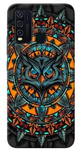 CRAFT WORLD Black_Owl Printed Hard Back Case Cover Latest Stylish Phone Case Mobile Cover Vivo Y30 Vivo Y50 for Boys/Girls (B09CPMCG3G) Amazon Price History, Amazon Price Tracker