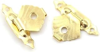 Froiny 10pcs Gift Box Decorative Hasp Mini Antique Iron Sheet Wooden Case Hasp for Home Finuture Buckle Clasp Lock