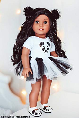 image for MY GENIUS DOLLS Panda Doll Clothes. Fits 18 inch Dolls Like Our Genera