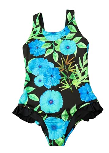 Image of Hopper Island Kids Ruffle One Piece Swimsuit