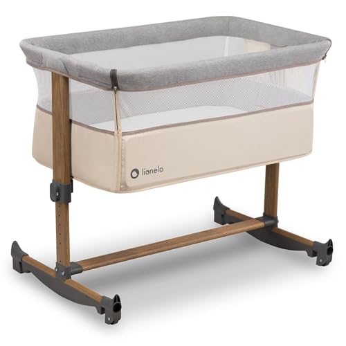 Lionelo LEONIE Culla e Lettino con Dondolo Beige