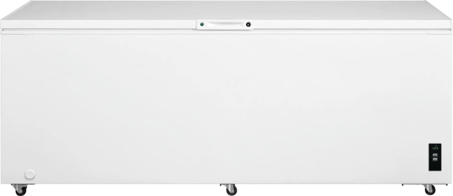 24.8 cu. ft. Manual Defrost Chest Freezer, Adjustable Temperature Control, Garage Ready