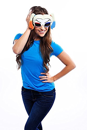 Image of Sun-Staches Batman Sunglasses | DC Comics Costume Accessory | UV 400 | One Size Fits Most