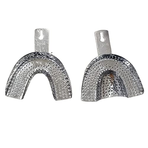 NMD Perforated Indian Dental Alginate Impression Trays (No.4 Extra Large) (Pack of 10pcs/ 5 pairs) (B08PNZBCW5) Amazon Price History, Amazon Price Tracker