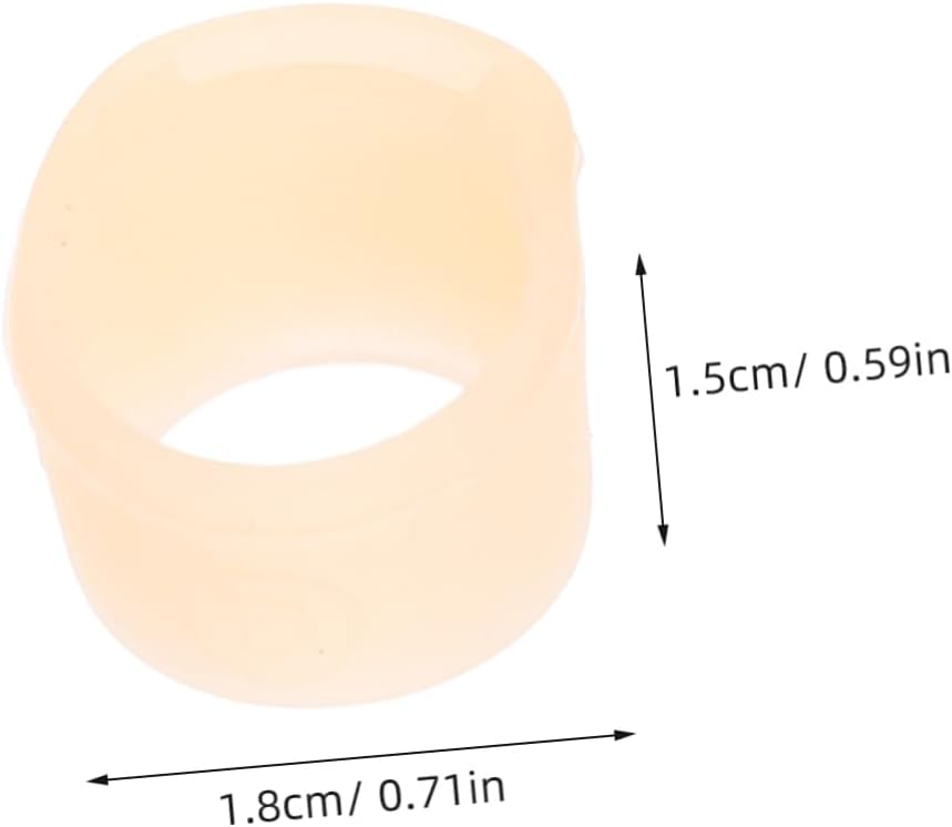 Guzheng Nail Protective Covers Nail Protectors for Learning Guzheng Years Right Hand Skin Tone Safe Comfortable Easy to Use