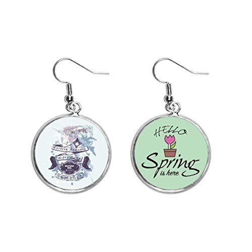 Pendientes de flores de romance para lucir en terrazas y eventos primaverales