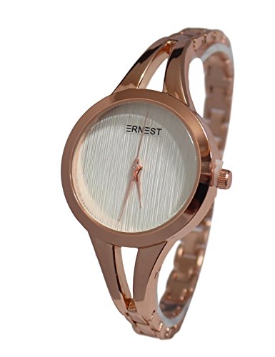 Ernest Montre Femme Paris Rose Gold Pink Plus Bracelet jonc