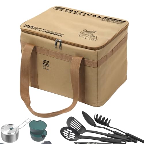 Sac isotherme camping et pique-nique pour protéger le matériel de cuisine en voyage