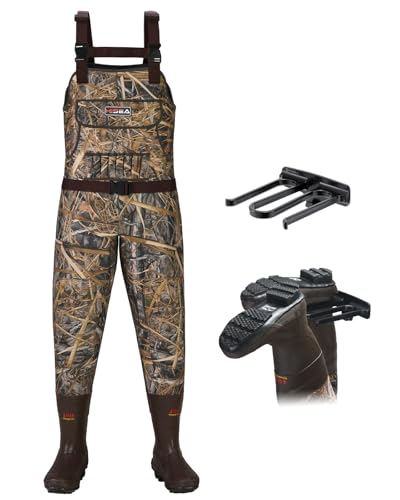 HISEA Women Waders Waterproof 400G Insulated Neoprene Chest Wader for Women