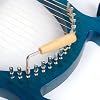 Hordion Lyre Harp Tuning Wrench, L-Shape Harp Tuning Tool for Small Stringed Instruments