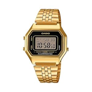 Casio LA680WGA-1D Women's Digital Watch - Gold