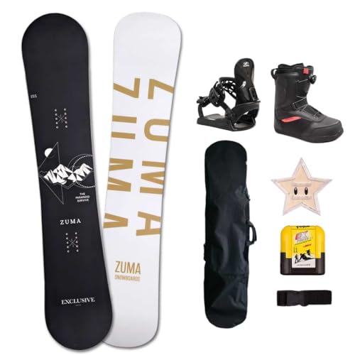 �X�m�[�{�[�h �� �����Y �Z�b�g 7�_ 2025 ZUMA �c�} EXCLUSIVE �r���f�B���O �u�[�c �n�C�u���b�h �L�����o�[ �{�[�h �O���g�� �^���� �y �������Z�b�g �z 151 26.0cm