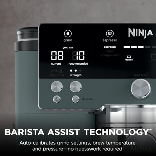 Image of Ninja Luxe Cafe Premier Espresso, Drip Coffee & Cold Brew, Green, ES601GY