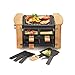 Kitchen chef - kcwood.4rp - Appareil … raclette 4 personnes 650w + grill