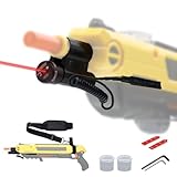Laser Beam Sight for Bug Salt Gun 4.0,3.0,2.5,2.0 (Only Laser Sight),Adjustable Laser for Fly Gun Salt Shooter with Cups & Strap,Bug Salt Airsoft Accessories for Indoor and Outdoor
