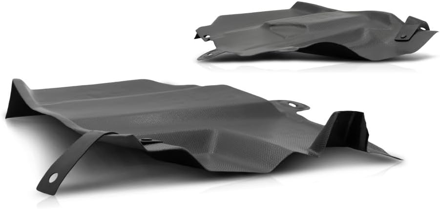 for Nissan Maxima Engine Splash Shield 2009 10 11 12 13 2014 Driver and Passenger Side | Pair | Under Cover | Plastic | Replacement for NI1250141, NI1251141 | 648399N00A, 648389N00A