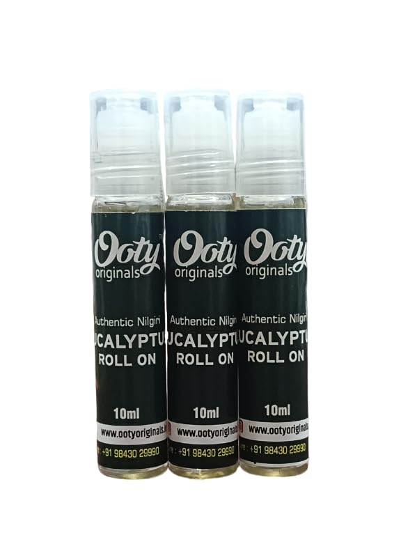OOTY ORIGINALS - Eucalyptus Roll-On/Nilgiri Oil Roll-On Combo Pack of 3 (B0CWDN92VP) Amazon Price History, Amazon Price Tracker