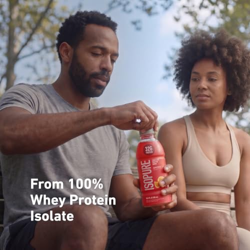 Isopure Zero Carb Clear Protein Drink, Alpine Punch 12 Count - image 8