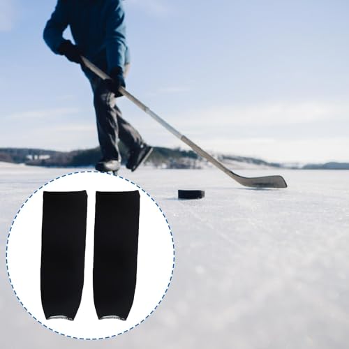 Calcetines de hockey de punto para entrenamiento en pistas de hielo frías 4