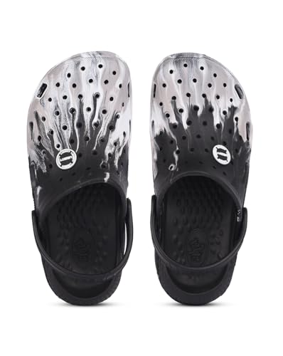 Image of Liberty A-HA LPMXT-961E Casual Clog for Men | Slip-On Slingback Clogs for Walking & Outdoor Use | Solid Pattern, Trendy Stylish Fashionable Sandals with Comfortable and Lightweight Home Footwear