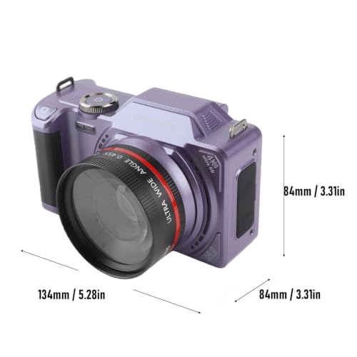 Cámara digital 4K EBTOOLS 64MP con pantalla giratoria 3 pulg miniatura 7