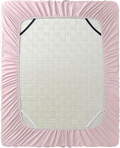 Image of Hearth & Harbor Extra Deep Pocket Twin Fitted Sheet - Fits 18 to 24 Inch Mattress - Ultra Soft 1800 Microfiber, Wrinkle-Free & Breathable - Hotel Luxury Fitted Sheet Only, Peach Beige