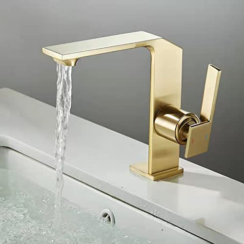 Robinet cascade pour vasque de salle de bain moderne style spa à la maison